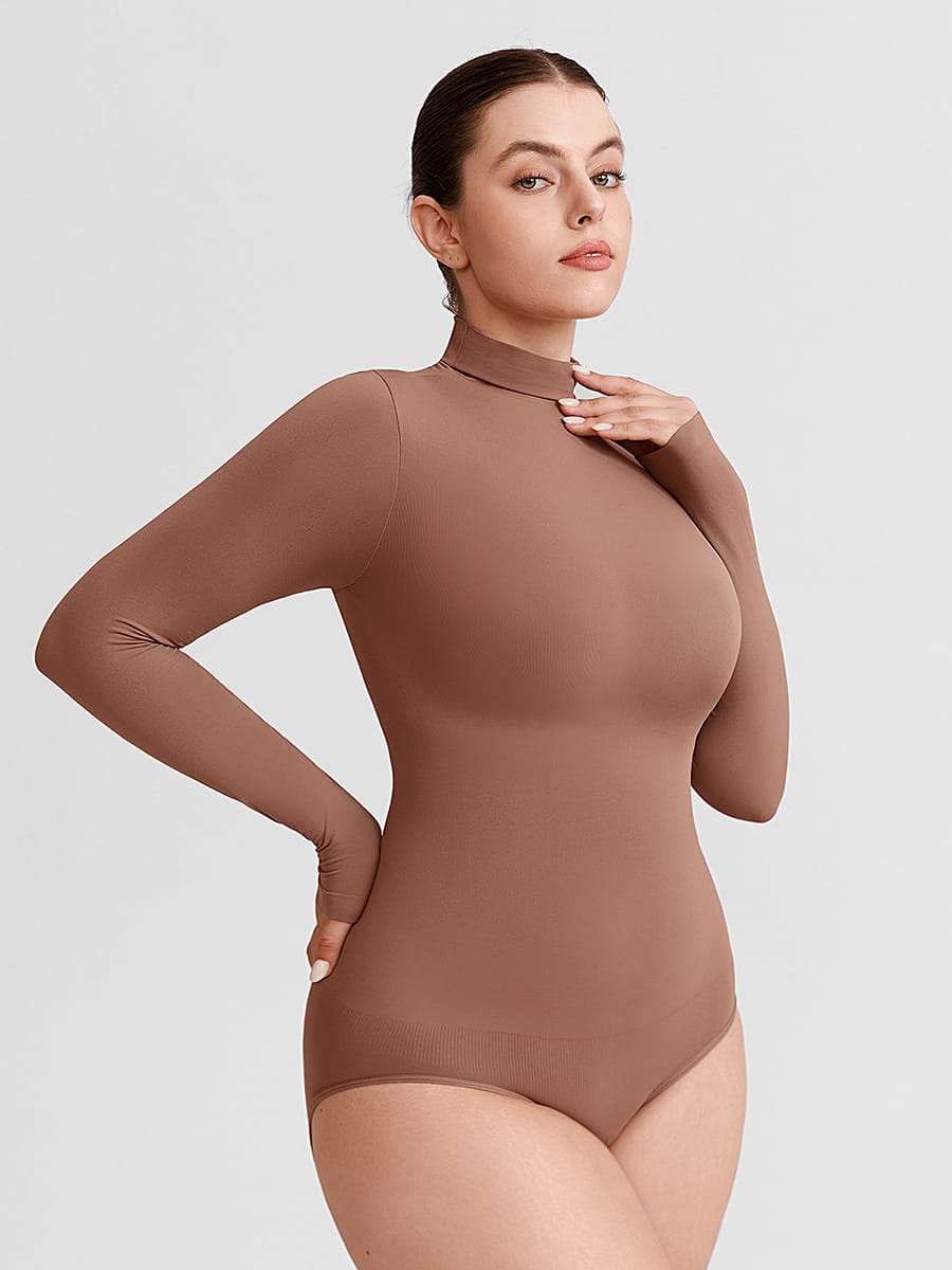 Butter Soft Seamless Snap Crotch Bodysuit with Stretch - Image 3
