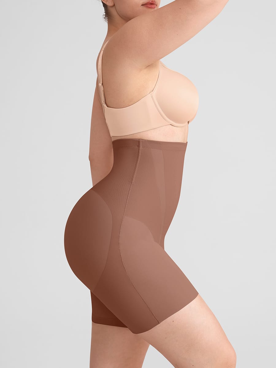 Traceless Shapewear Shorts with Tummy Control & Butt Lifter - Image 3