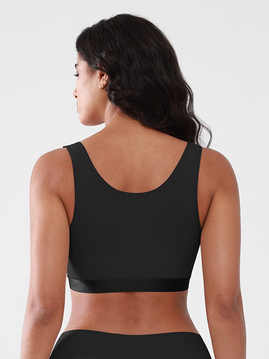 Post Surgery Compression Bra Front Closure Mastectomy Bra